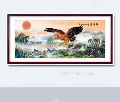 Ảnh gốc File tranh hiện đại pha lê gương KF62775 (siêu chi tiết) để in ấn