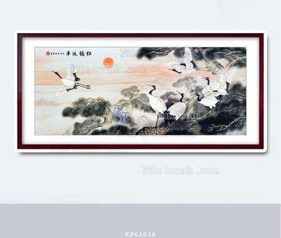 File tranh File tranh hiện đại pha lê gương KF62810 (bản gốc) in lụa 3D