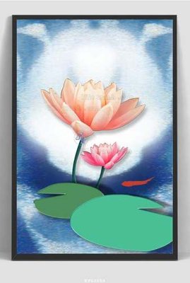 File tranh File tranh hiện đại pha lê gương KF62858 (ảnh gốc) in trần nhà