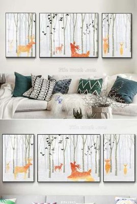 File gốc File tranh hiện đại pha lê gương KF62865 (in mica) làm quà tặng