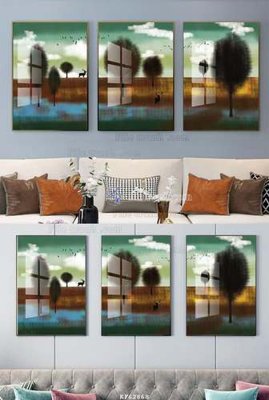 File ảnh gốc File tranh hiện đại pha lê gương KF62868 (chuyên in mica)