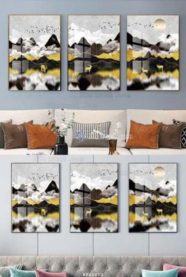 Download file gốc File tranh hiện đại pha lê gương KF62872 (dùng cho in ấn)