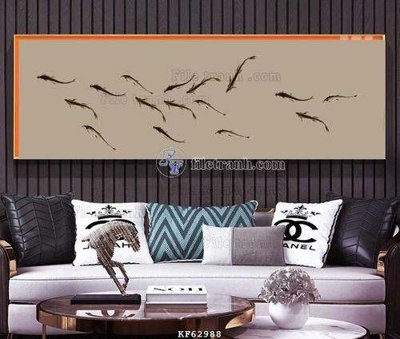 File gốc File tranh hiện đại pha lê gương KF62988 (phong cách) châu Âu