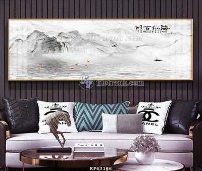 Tải file File tranh hiện đại pha lê gương KF63166 (gốc) làm tranh trang trí