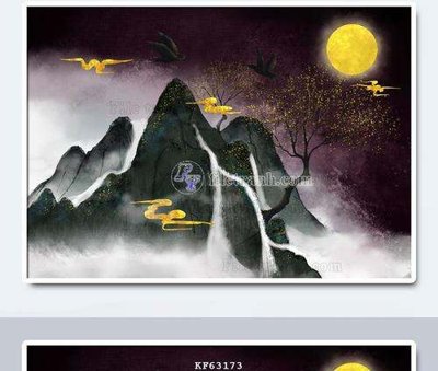 Tải file File tranh hiện đại pha lê gương KF63173 (ảnh gốc) file AI/EPS