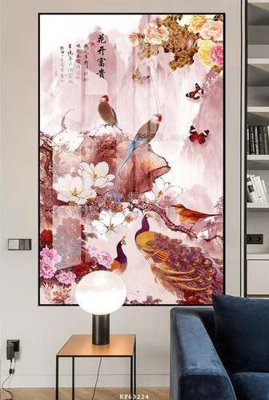 Download file File tranh hiện đại pha lê gương KF63224 (gốc) in mica cao cấp