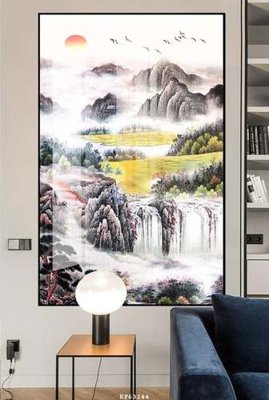 Tải về hình ảnh gốc File tranh hiện đại pha lê gương KF63244 sắc nét