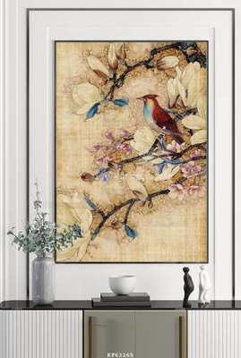 File tranh File tranh hiện đại pha lê gương KF63265 (ảnh gốc) in trần nhà