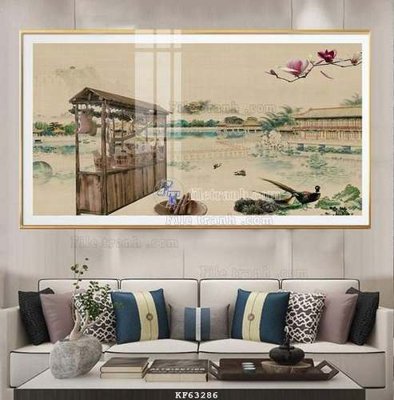 File tranh File tranh hiện đại pha lê gương KF63286 (gốc) in backlit film