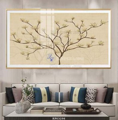 File gốc File tranh hiện đại pha lê gương KF63296 (in mica) trang trí