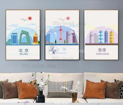 File in ấn File tranh hiện đại pha lê gương KF63338 (bản gốc) từ file gốc