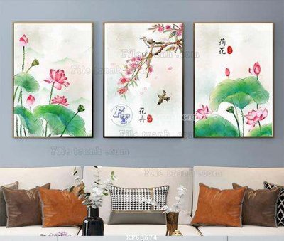 File tranh quảng cáo File tranh hiện đại pha lê gương KF63674 (download file gốc)