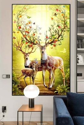 Tải file File tranh hiện đại pha lê gương KF63757 (gốc) in trên mọi chất liệu