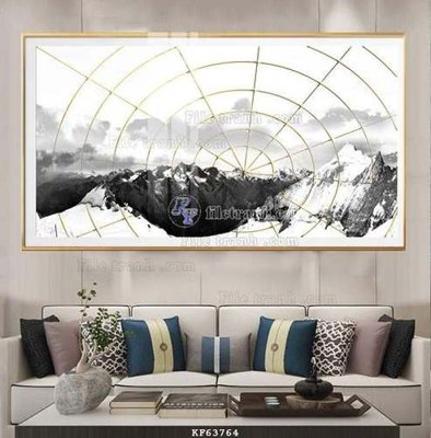 File tranh gốc File tranh hiện đại pha lê gương KF63764 (bản đẹp) độc quyền