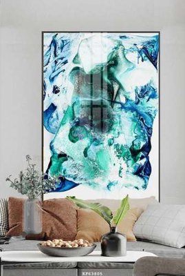 File PSD File tranh hiện đại pha lê gương KF63805 (gốc) nhiều lớp (multi-layer)