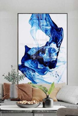 File in trần File tranh hiện đại pha lê gương KF63810 (bản gốc) mây trời