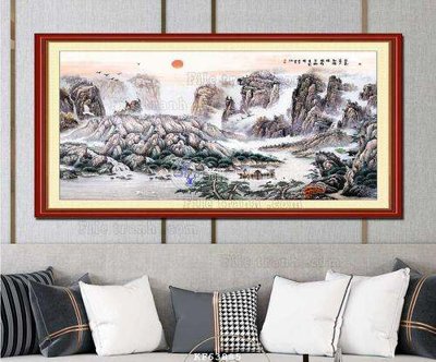 File gốc File tranh hiện đại pha lê gương KF63885 (in ấn) màu sắc trung thực