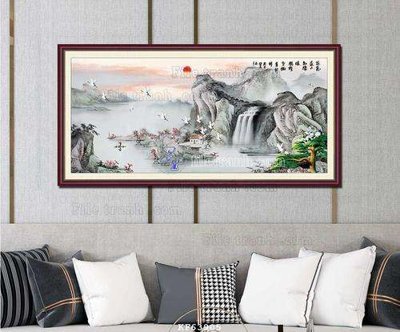 File gốc File tranh hiện đại pha lê gương KF63905 (PNG) nền trong suốt