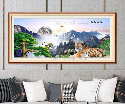 Tải file gốc File tranh hiện đại pha lê gương KF63976 (bản PSD) gốc