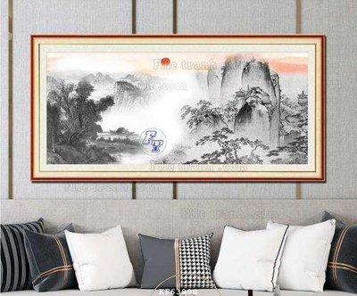 Tải file PSD File tranh hiện đại pha lê gương KF63990 (nguyên layer) để in