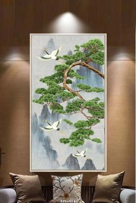 File gốc File tranh hiện đại pha lê gương KF64014 (dành cho quảng cáo)