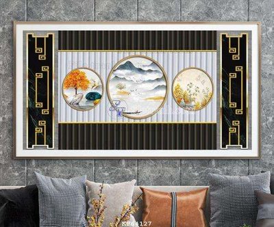 Tải xuống file tranh gốc File tranh hiện đại pha lê gương KF64127 (PSD/TIFF)