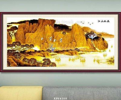 File tranh File tranh hiện đại pha lê gương KF64168 (gốc) phong cách tối giản