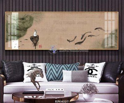 File tranh gốc File tranh hiện đại pha lê gương KF64227 chủ đề hiện đại