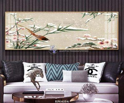 File tranh File tranh hiện đại pha lê gương KF64254 (gốc) chủ đề con người