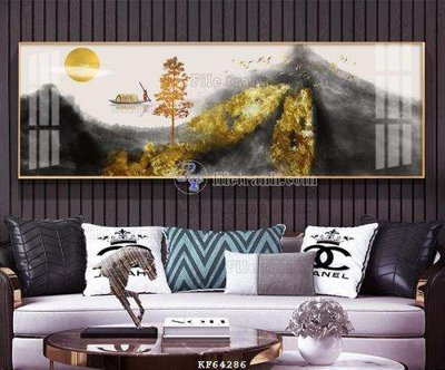 Tải file File tranh hiện đại pha lê gương KF64286 (gốc) chủ đề tâm linh