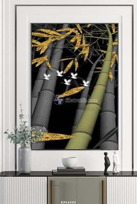 Tải file File tranh hiện đại pha lê gương KF64390 (gốc) làm file quảng cáo