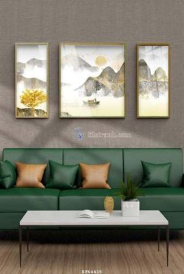 Download file tranh File tranh hiện đại pha lê gương KF64415 (file gốc PSD)