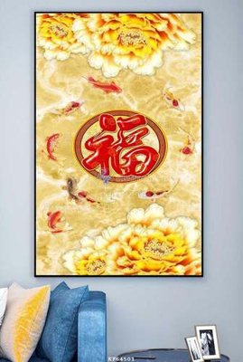 File gốc in ấn File tranh hiện đại pha lê gương KF64501 chất lượng vượt trội