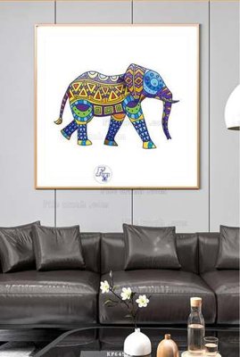 File PSD File tranh hiện đại pha lê gương KF64522 (nguyên bản) cho thiết kế