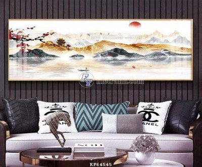 Tải file File tranh hiện đại pha lê gương KF64545 (gốc) làm file in ấn