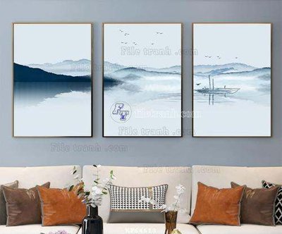 Hình ảnh file gốc File tranh hiện đại pha lê gương KF64618 (chất lượng cao)