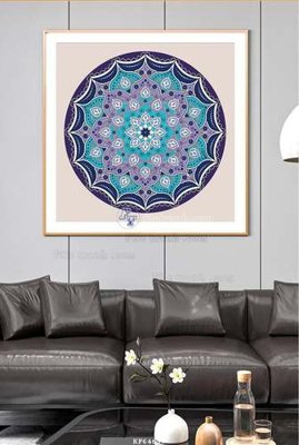 Chi tiết file ảnh File tranh hiện đại pha lê gương KF64697 sắc nét