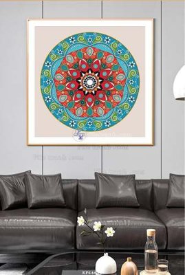 File in ấn File tranh hiện đại pha lê gương KF64699 (bản gốc) chất lượng cao