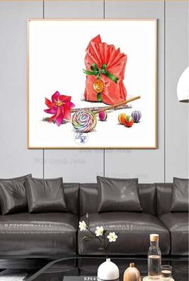 File tranh File tranh hiện đại pha lê gương KF64707 (gốc) chủ đề trẻ em