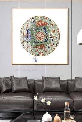 File gốc File tranh hiện đại pha lê gương KF64825 (ảnh rõ nét) để in