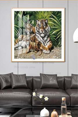 Download file tranh File tranh hiện đại pha lê gương KF64861 (file gốc PSD)