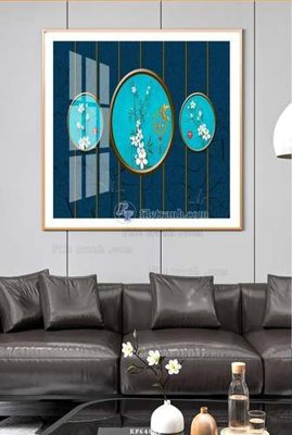 File gốc File tranh hiện đại pha lê gương KF64866 (chuẩn CMYK) cho nhà in