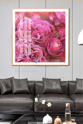 File tranh File tranh hiện đại pha lê gương KF64898 (bản gốc) in canvas