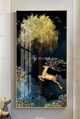 Tải file gốc File tranh hiện đại pha lê gương KF64958 (bản PSD) đầy đủ layer