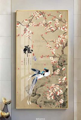 File tranh File tranh hiện đại pha lê gương KF64959 (file gốc) chuẩn màu in