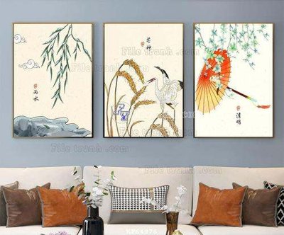 File gốc in ấn File tranh hiện đại pha lê gương KF64976 độ phân giải cao