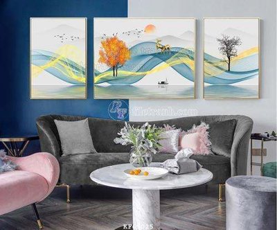 Download file File tranh hiện đại pha lê gương KF65025 (chất lượng in ấn)