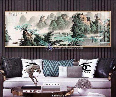 File PSD in ấn File tranh hiện đại pha lê gương KF65075 (chất lượng cao)