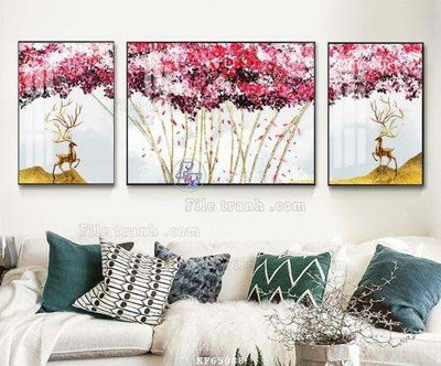 Tải file gốc File tranh hiện đại pha lê gương KF65088 (in không vỡ ảnh)