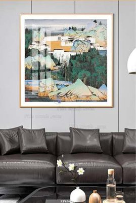 Tải file gốc File tranh hiện đại pha lê gương KF65096 (in bạt) quảng cáo